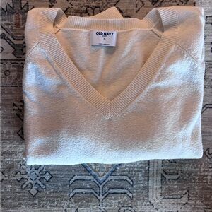 Old Navy Soft Cream Knit Pullover
